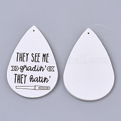 Большие кожаные подвески&nbsp;X-FIND-R072-10-B07