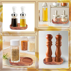Держатель деревянной мельницы для перца&nbsp;AJEW-WH20033-139