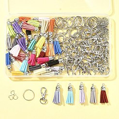 Наборы для изготовления брелоков с кисточками своими руками&nbsp;DIY-FS0008-37