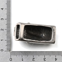 Schiebeanhänger aus Edelstahl 304&nbsp;STAS-F356-14AS-01