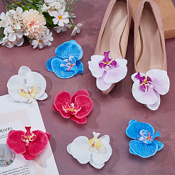 8 шт. 4 стиля железный зажим для обуви&nbsp;HJEW-ME00036