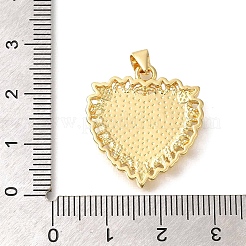 Pendentifs de placage en laiton&nbsp;KK-I722-09G-E
