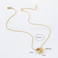 3 шт. минималистичные витые подвески из нержавеющей стали для женщин&nbsp;KY1122