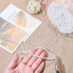 Perles d'imitation perles en plastique ABS&nbsp;KY-SZ0001-63D