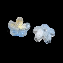 Окрашенные и нагретые стеклянные колпачки для бусин&nbsp;GLAA-Z019-03L