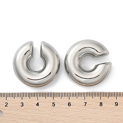 Pendientes de puño en forma de C de acero inoxidable 304 para mujer&nbsp;EJEW-M068-30P