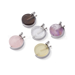 Вращающиеся подвески для флаконов из натурального кварца&nbsp;G-M362-01P