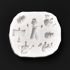 DIY осенние украшения пищевые силиконовые Молды для статуй&nbsp;LS-DIY-G054-B03