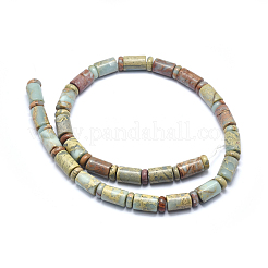 Fili di perline naturali aqua jasper&nbsp;G-I213-03A