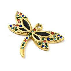 Ионное покрытие (ip) настоящие 18-каратные позолоченные подвески из нержавеющей стали 304 со стразами&nbsp;STAS-P341-04G-03