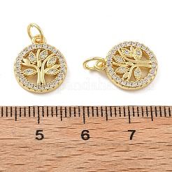 Латунные микро проложить кубического циркония подвески&nbsp;KK-C092-11G