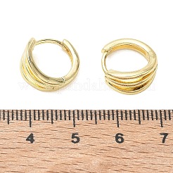 Orecchini a cerchio in ottone&nbsp;KK-CBA30C7-20G