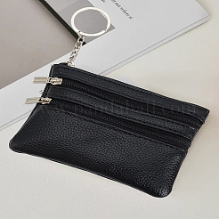 2 шт. 2-х цветные кошельки из искусственной кожи на молнии&nbsp;ABAG-LP0001-91A