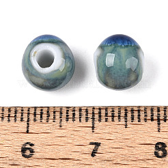 Perles en porcelaine manuelles&nbsp;PORC-T133-11B-02