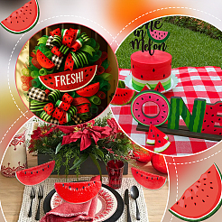 Schaum-Imitat-Wassermelonen-Displaydekorationen&nbsp;AJEW-WH0752-140