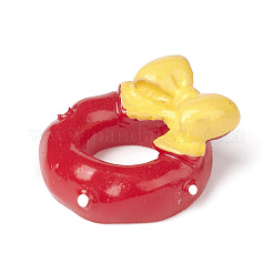 Украшение дисплея статуи из смолы в рождественском стиле&nbsp;DJEW-O002-01D