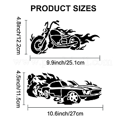 1pc animale domestico scava fuori disegno pittura stencil&nbsp;DIY-MA0003-59C