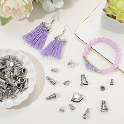 100 шт. 10 стиля конуса из сплава&nbsp;FIND-SP0003-54