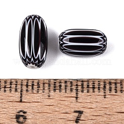 Cuentas de barril de vidrio millefiori hechas a mano&nbsp;LS-LA-N002-02A