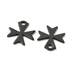 Breloques en acier inoxydable 304 plaquées par ions (IP)&nbsp;STAS-C043-49B