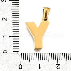 Pendentifs en acier inoxydable 304 doré&nbsp;STAS-K300-01G-Y