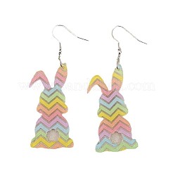 Пасхальные акриловые серьги-подвески&nbsp;FS-WGE007A-02