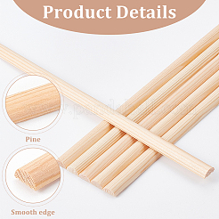 Bastelstöcke aus Holz&nbsp;DIY-WH0430-360B