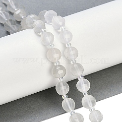 Hilos de abalorios de jade blanco natural&nbsp;G-G182-B28-03