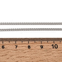 12 collana a catena intrecciata in acciaio inossidabile 304 da 2 mm per uomo e donna&nbsp;NJEW-H093-17P-03