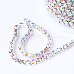 Chaînes en laiton avec strass&nbsp;CHC-T001-SS16-02S