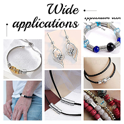 40 шт. 10 бусины из нержавеющей стали 304&nbsp;STAS-DC0004-27