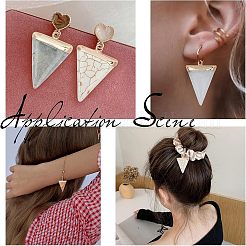 Гальванические подвески из натуральных и синтетических драгоценных камней&nbsp;G-NB0001-97