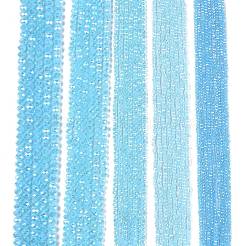 Galvanisieren Glasperlen&nbsp;EGLA-A044-J4mm-B04