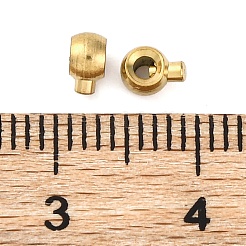 Ионное покрытие (ip) 304 нержавеющая сталь обжимные бусины&nbsp;X-STAS-P373-02G