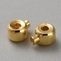 Perline ondulato in Ottone&nbsp;FIND-WH0152-512G