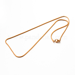 Colliers à chaîne serpent en acier inoxydable 304&nbsp;STAS-M174-017G