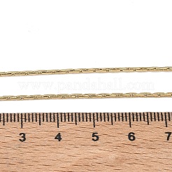 Colliers à maillons Boston en acier inoxydable 304 de 1.2 mm&nbsp;NJEW-D328-01G-03