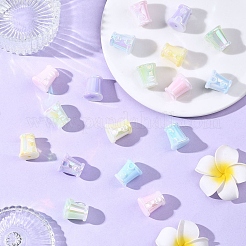 10шт акриловые бусины с УФ-покрытием&nbsp;MACR-YW0004-57