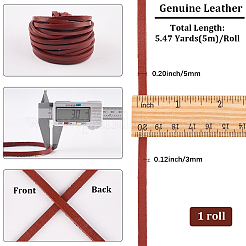 5 м коровьей кожаный шнур&nbsp;WL-GF0001-29B-03