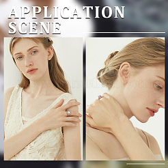 4 шт. 2-цветный регулируемый латунный цветок с микропаве из прозрачного кубического циркония&nbsp;ZIRC-BBC0001-93