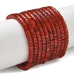 Hebras de cuentas de cornalina natural teñidas y calentadas&nbsp;G-H230-96