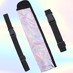 Zusammenklappbare Oxford-Aufbewahrungstasche für chinesische Fächer mit Blumenmuster&nbsp;ABAG-WH20003-06A