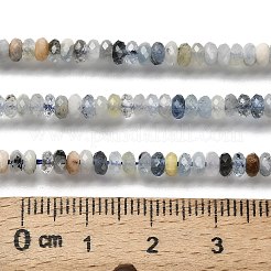 Природные Аквамарин бисер нитей&nbsp;LS-G-RM2025-D01-C