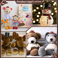 30 шт. пластиковая мини-шляпа ковбоя в стиле вестерн&nbsp;FIND-PH0027-72