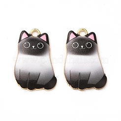 Подвески из эмали и сплава&nbsp;ENAM-M046-12G-B