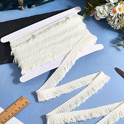 9 ярд полиэстеровой кружевной отделки с кисточками&nbsp;OCOR-GF0005-49