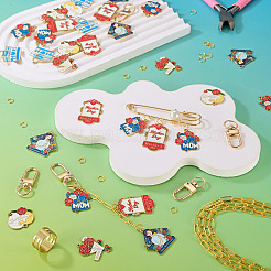 Kit de fabrication de porte-clés à faire soi-même pour la fête des mères&nbsp;DIY-TA0016-27