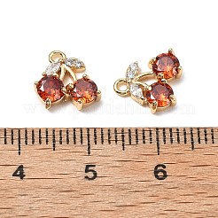 Латунные микро проложить кубического циркония подвески&nbsp;KK-A259-22G-03