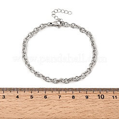 304 Edelstahl-Kettenarmbänder&nbsp;BJEW-Z167-02P