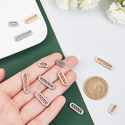 12 шт. 6 стиля латунных многопозиционных звеньев с кубическим цирконием&nbsp;KK-GO0001-31